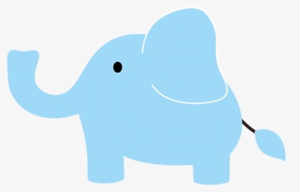 Cute Baby Elephant Clip Art - Indian Elephant, HD Png Download, Transparent PNG