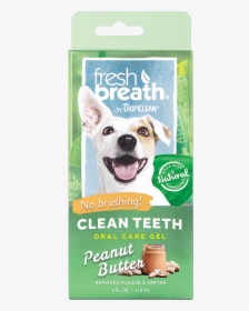 Fresh Breath By Tropiclean Peanut Butter Flavored Oral - Fresh Breath Tropi Clean, HD Png Download, Transparent PNG