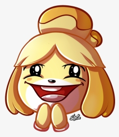 Isabelle Is Coming To Smash - Emote Discord Anime Transparent, HD Png Download, Transparent PNG