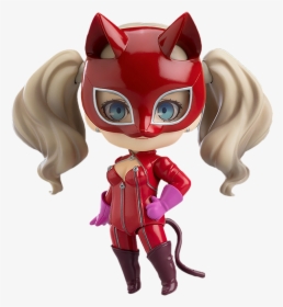 Ann Takamaki Phantom Thief 4” Nendoroid Action Figure - Persona 5 Nendoroid All, HD Png Download, Transparent PNG