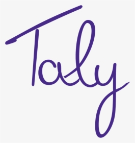 Taly Logotype - Calligraphy, HD Png Download, Transparent PNG