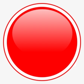 Red Circle Button Png Clipart , Png Download - Notification Red Icon Circle, Transparent Png, Transparent PNG