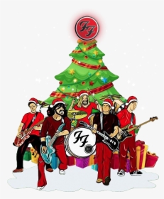 Foo Fighters Christmas Tree, HD Png Download, Transparent PNG