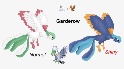 An Other Pokémon Fusion - Pigeons And Doves, HD Png Download, Transparent PNG