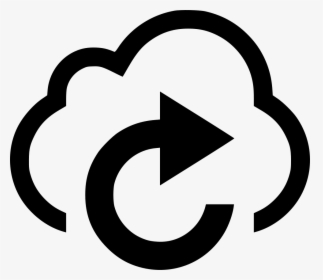 Cloud Reload Refresh - Uploading Transparent, HD Png Download, Transparent PNG