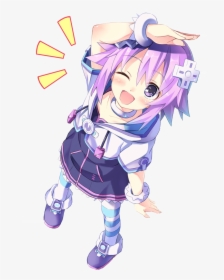 Anime Character With Light Purple Hair, HD Png Download, Transparent PNG