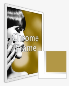 Framed Substrate Print Chrome - Poster, HD Png Download, Transparent PNG