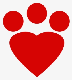 Cat Footprint Icon Red Png, Transparent Png, Transparent PNG