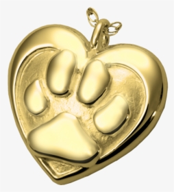 Memorial Jewelry Paw Gold, HD Png Download, Transparent PNG