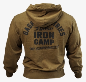 Hoodie Back Png - Iron Camp Hoodies, Transparent Png, Transparent PNG