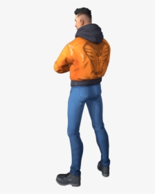 Maverick Outfit - Fortnite Skin With Orange Jacket, HD Png Download, Transparent PNG