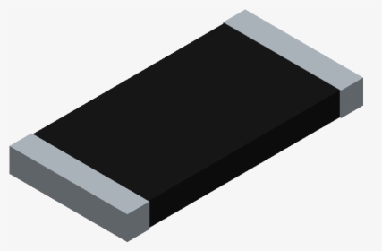 Hpcr2512f0000k9 - Resistor Today - 3d Model - Resistor - Elfa Walnut Shelf, HD Png Download, Transparent PNG