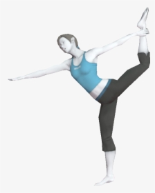 Nintendo Fanon Wiki - Wii Fit Trainer Dance Pose, HD Png Download, Transparent PNG