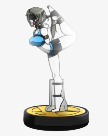 Yoshi X Wii Fit Trainer, HD Png Download, Transparent PNG