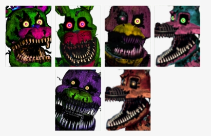Nightmare Bonnie Ucn Icon, HD Png Download, Transparent PNG