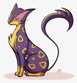 No Need To Act All Haughty, Liepard - Liepard Png, Transparent Png, Transparent PNG