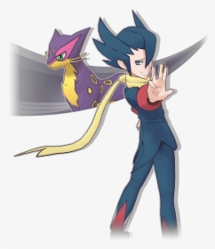 Grimsley & Liepard - Pokemon Masters Christmas Siebold, HD Png Download, Transparent PNG