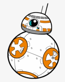 Bb8 Clipart Cute - Star Wars Bb8 Cartoon, HD Png Download, Transparent PNG