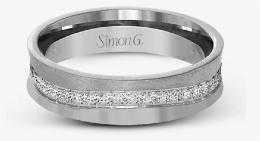 14k White Gold Anniversary Band - Titanium Ring, HD Png Download, Transparent PNG