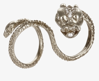 Dragon Ring Double 54 W90 - Body Jewelry, HD Png Download, Transparent PNG