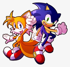 Sonic And Tails Png, Transparent Png, Transparent PNG