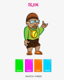 Landing Page Layout 02 - Cartoon, HD Png Download, Transparent PNG