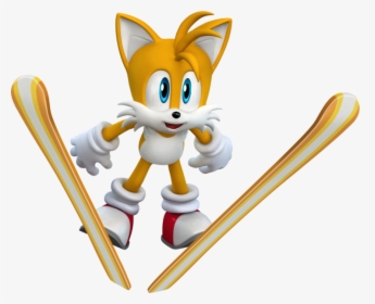 Mario And Sonic At The Olympic Winter Games Tails, HD Png Download, Transparent PNG
