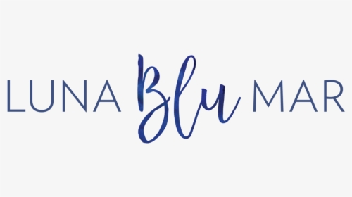 Luna Blu Mar - Calligraphy, HD Png Download, Transparent PNG