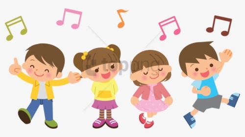 Free Png Children Dancing Clipart Png Png Image With - Children Singing Clipart, Transparent Png, Transparent PNG