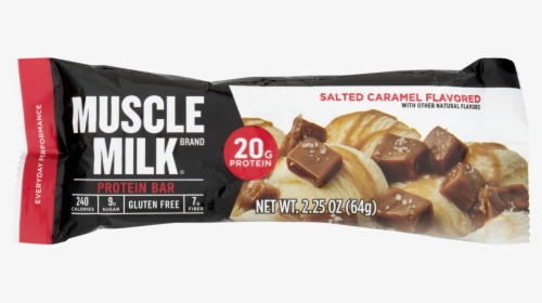 Muscle Milk® Salted Caramel Flavored Protein Bar , - Chocolate Bar, HD Png Download, Transparent PNG