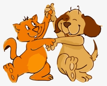 Cat And Dog Dance Png Clipart - Dancing Dog Gif Animation, Transparent Png, Transparent PNG