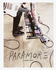 Paramore, Hayley Williams, And Jeremy Davis Image - Paramore Taylor York Pedalboard, HD Png Download, Transparent PNG