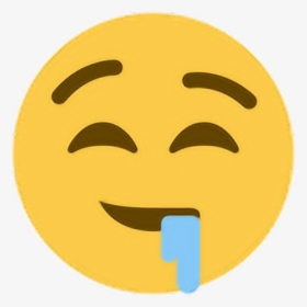 Happy Drool Salivate Saliva Hungry Emoji Emoticon Face - Hungry Emoji, HD Png Download, Transparent PNG
