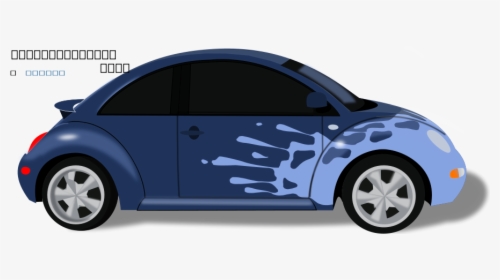 Beetle By Giggle Car Svg Clip Arts - Volkswagen Bug Car Clip Art, HD Png Download, Transparent PNG