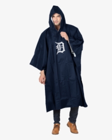 Detroit Tigers Rain Runner Poncho By Northwest - Detroit Tigers D, HD Png Download, Transparent PNG