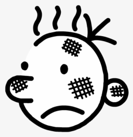 Wimpy Kid Emojis Messages Sticker-3 - Diary Of A Wimpy Kid Emoji, HD Png Download, Transparent PNG