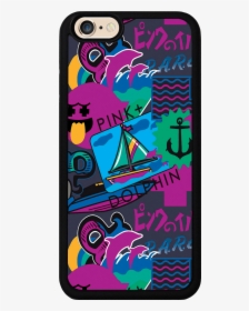 Multicolor Emoji Case - Desktop Pink Dolphin, HD Png Download, Transparent PNG