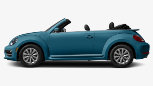 New 2019 Volkswagen Beetle Convertible - 2019 Volkswagen Beetle Convertible Side View, HD Png Download, Transparent PNG