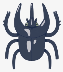 Big Beetle Bug Cartoon - Insect, HD Png Download, Transparent PNG