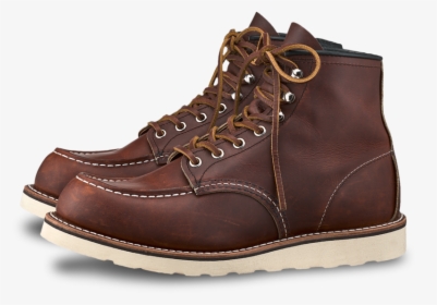 Red Wing 6-inch Classic Moc Boot No - Red Wing Moc Toe 87519, HD Png Download, Transparent PNG