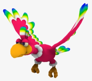Fluzzardbird - Super Mario Galaxy 2 Bird, HD Png Download, Transparent PNG