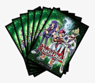 50ct Yu Gi Oh Dark Hex Card Sleeve - Yugioh Sleeve Zexal, HD Png Download, Transparent PNG