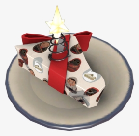 It S The Same Wrapping Paper Used For The Festive Sandvich - Wrapped Sandvich Tf2, HD Png Download, Transparent PNG