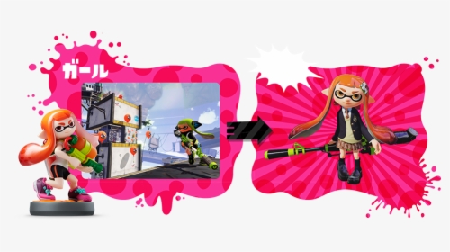 Girl Img - Nintendo Splatoon Hentai, HD Png Download, Transparent PNG