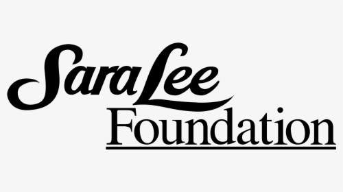 Sara Lee Foundation Logo Black And White , Png Download - Calligraphy, Transparent Png, Transparent PNG