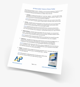 Pdf Marketing Blank Angled - Brochure, HD Png Download, Transparent PNG