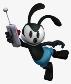 Oswald The Lucky Rabbit Png Image - Epic Mickey Oswald, Transparent Png, Transparent PNG