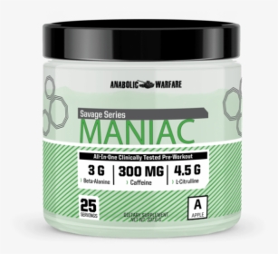 Maniac Pre Workout Anabolic Warfare, HD Png Download, Transparent PNG