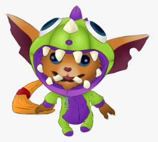 I Thought Gnar From League Was Super Cute So Here S - League Of Legends Gnar Gif Png, Transparent Png, Transparent PNG