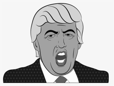 Death Penalty Drug Dealer , Png Download - Donald Trump Cartoon Face, Transparent Png, Transparent PNG